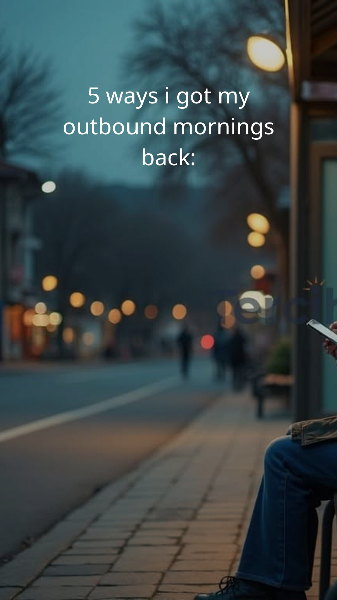 Slide 1 of Quieter outbound mornings