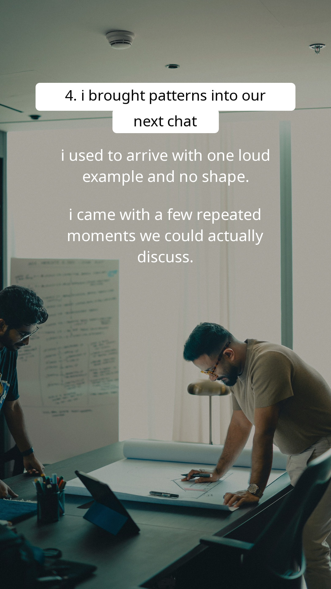Slide 5 of From reacting to noticing