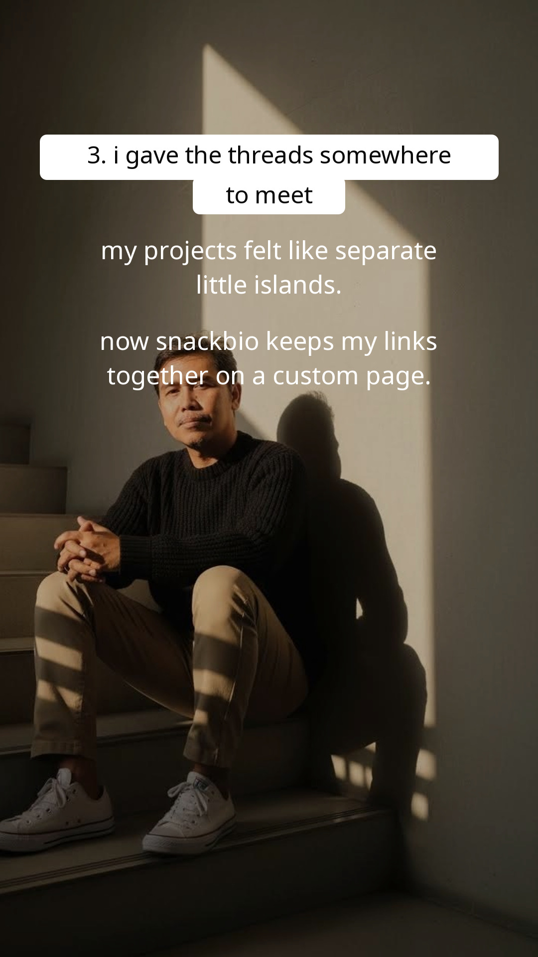 Slide 4 of Making space for my work