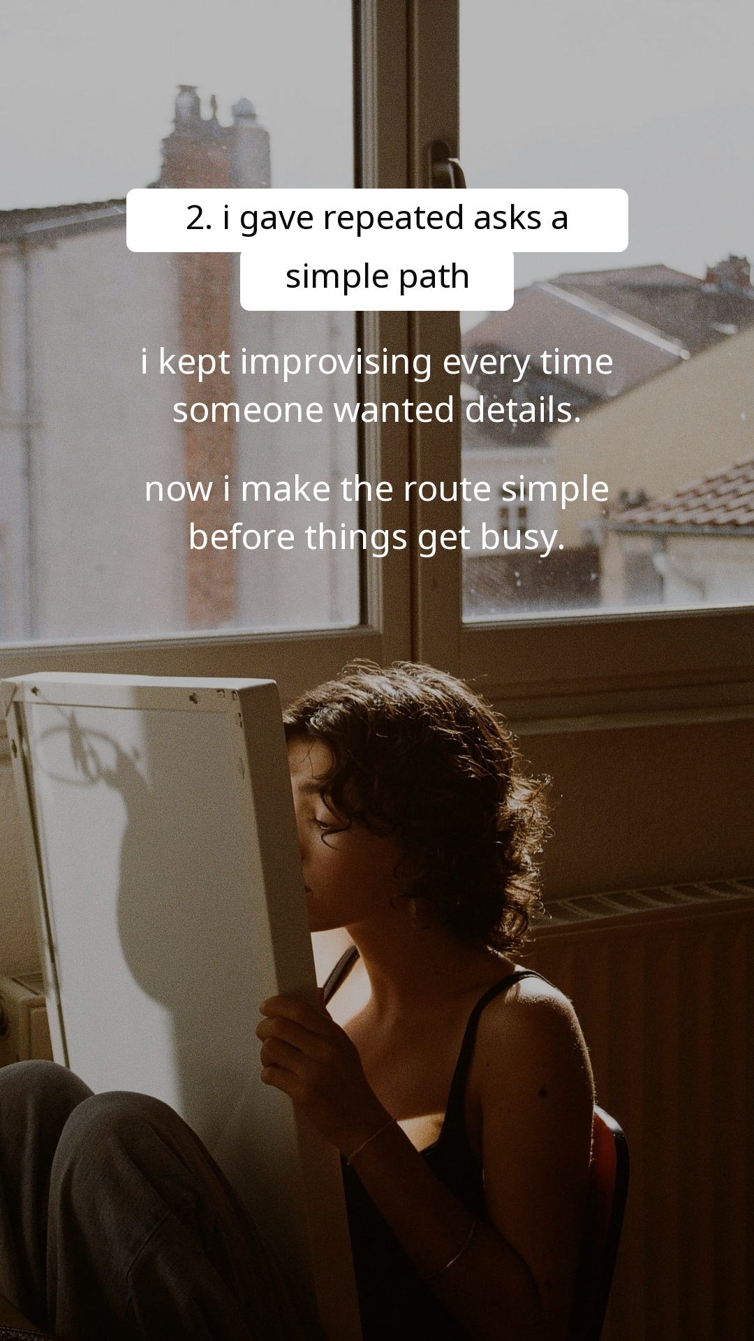 Slide 3 of From frantic to steady